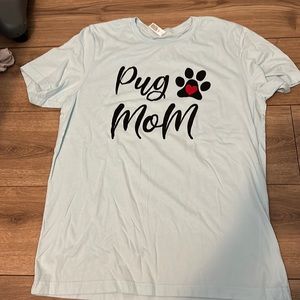 New pug mom t-shirt